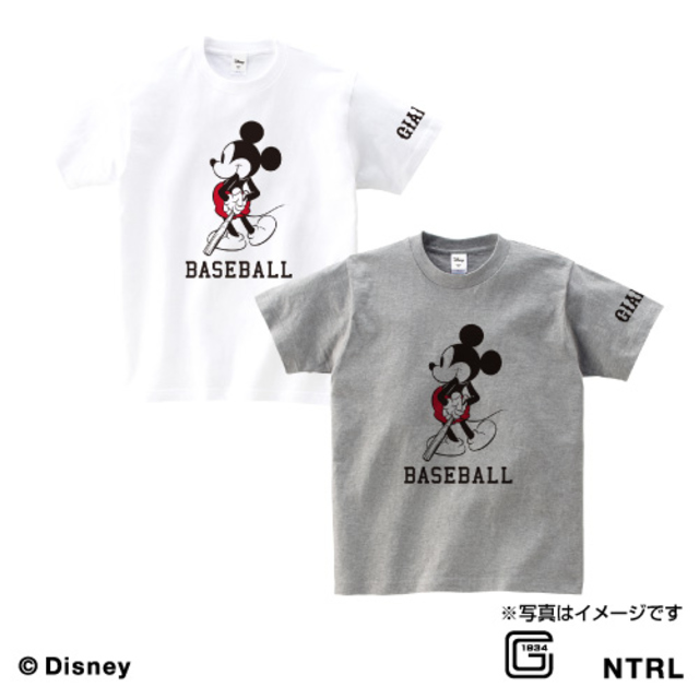 ミッキーマウス Baseball 読売ジャイアンツ Tシャツ ジャイアンツオンラインストア