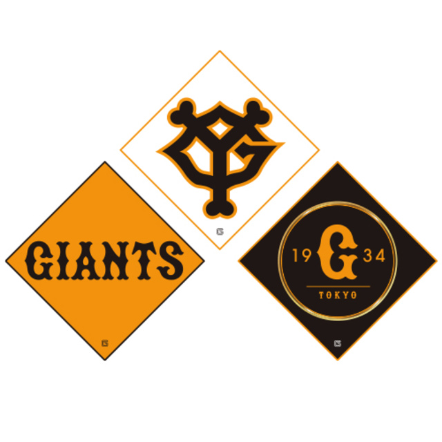 ロゴミニタオル3pセット ジャイアンツオンラインストア